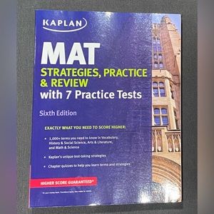Kaplan MAT w/ practice tests 6th edition